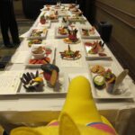 FPFC Snack Challenge - Big Bird looking over the entries
