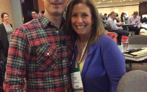 Karen Caplan and Hugh Acheson