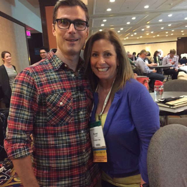 Karen Caplan and Hugh Acheson
