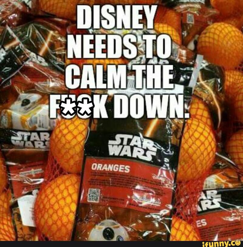 Disney Meme - Star Wars Branding