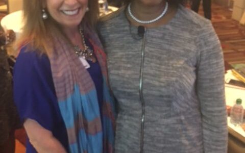 Karen Caplan and Linda Cliatt-Wayman