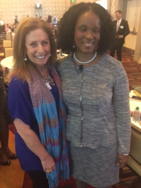 Karen Caplan and Linda Cliatt-Wayman
